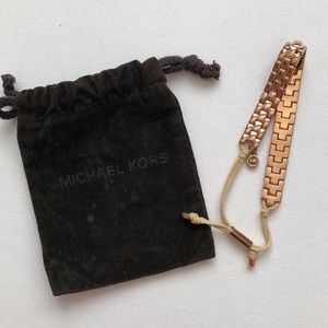 Michael Kors Rose Gold Link Bracelet